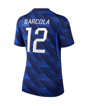 Billige Fotballdrakt Frankrike Bradley Barcola #12 Replika Hjemmedrakt Dame VM 2026 Kortermet Billige Fotballdrakt Frankrike Bradley Barcola #12 Replika Hjemmedrakt Dame VM 2026 Kortermet